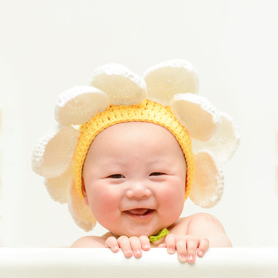 스튜디오리베 꽃화분 컨셉 아기사진