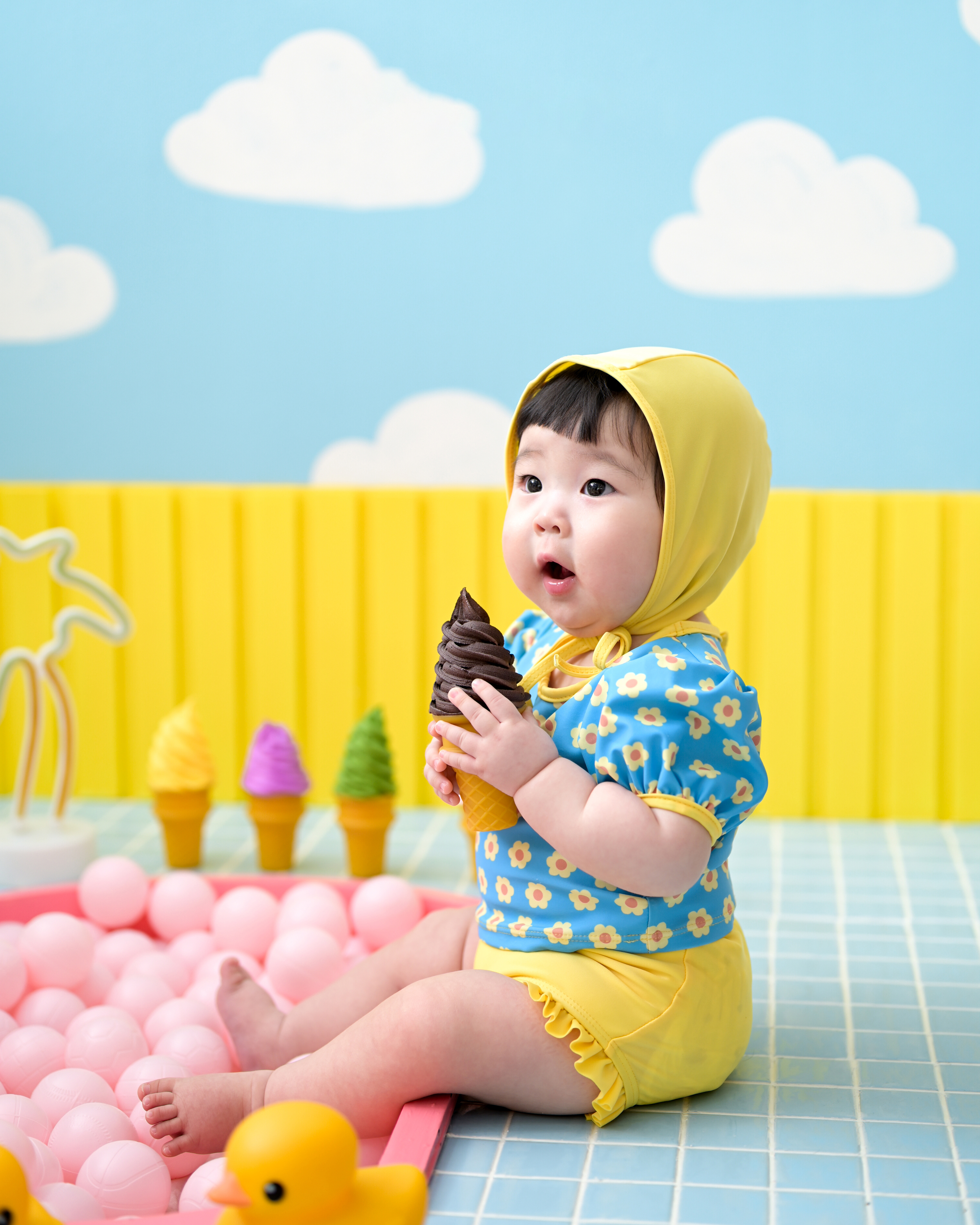 핑크샤워 컨셉 사진 9